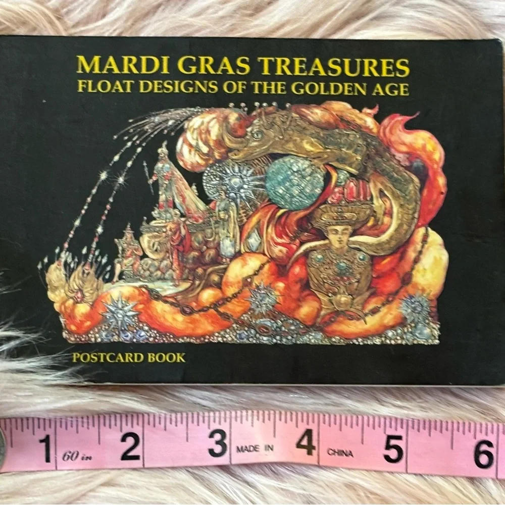 MARDI GRAS TREASURES Float Designs of the Golden Age Postcards. (29 Postcards)